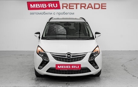 Opel Zafira C рестайлинг, 2013 год, 1 190 000 рублей, 2 фотография