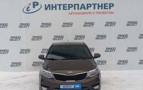 KIA Rio III рестайлинг, 2016 год, 949 600 рублей, 2 фотография