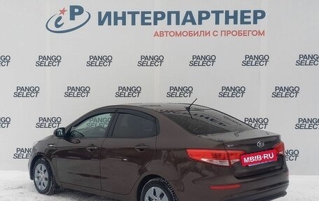 KIA Rio III рестайлинг, 2016 год, 949 600 рублей, 7 фотография