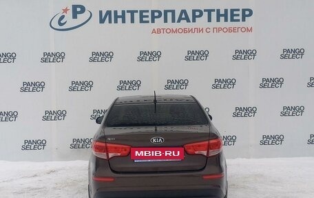 KIA Rio III рестайлинг, 2016 год, 949 600 рублей, 6 фотография