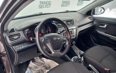 KIA Rio III рестайлинг, 2016 год, 949 600 рублей, 12 фотография