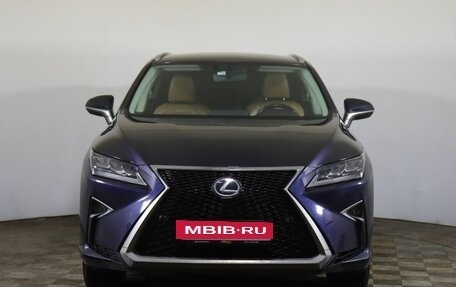 Lexus RX IV рестайлинг, 2016 год, 4 199 000 рублей, 2 фотография