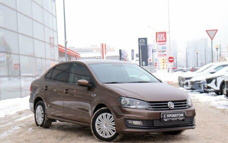 Volkswagen Polo VI (EU Market), 2017 год, 1 250 000 рублей, 3 фотография