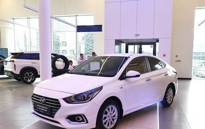 Hyundai Solaris II рестайлинг, 2018 год, 1 345 000 рублей, 1 фотография