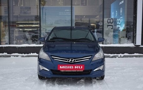 Hyundai Solaris II рестайлинг, 2015 год, 827 000 рублей, 2 фотография