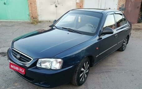 Hyundai Accent II, 2007 год, 450 000 рублей, 1 фотография