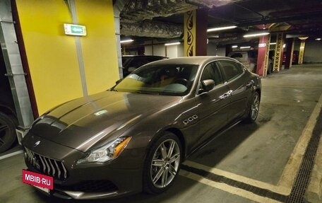 Maserati Quattroporte VI, 2016 год, 5 100 000 рублей, 3 фотография