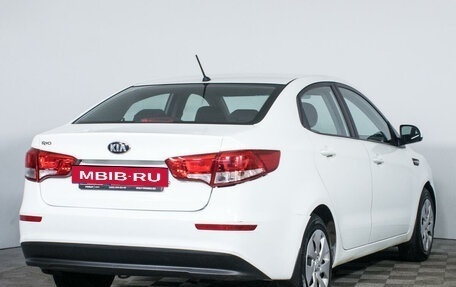 KIA Rio III рестайлинг, 2015 год, 1 195 600 рублей, 5 фотография