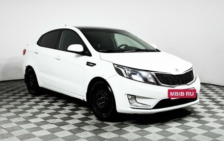 KIA Rio III рестайлинг, 2013 год, 973 000 рублей, 3 фотография