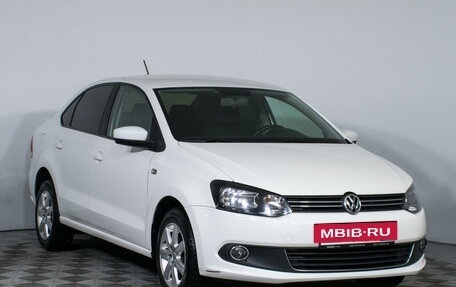 Volkswagen Polo VI (EU Market), 2012 год, 1 295 000 рублей, 3 фотография