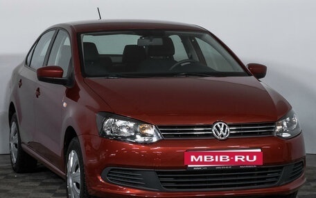 Volkswagen Polo VI (EU Market), 2014 год, 1 321 600 рублей, 3 фотография