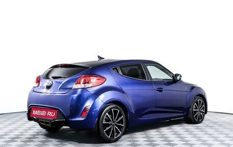 Hyundai Veloster I рестайлинг, 2015 год, 1 397 200 рублей, 5 фотография