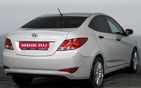 Hyundai Solaris II рестайлинг, 2014 год, 1 384 600 рублей, 5 фотография