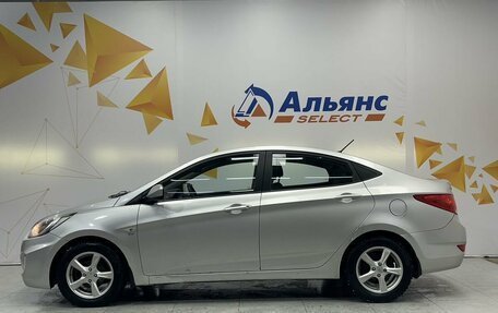 Hyundai Solaris II рестайлинг, 2011 год, 860 000 рублей, 5 фотография