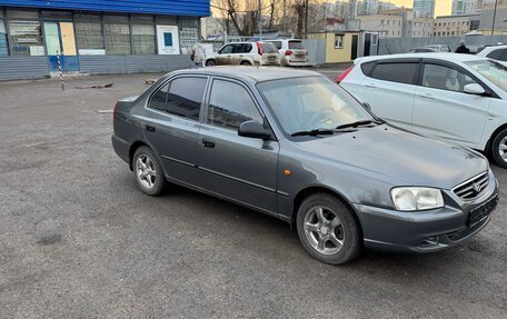 Hyundai Accent II, 2007 год, 499 000 рублей, 1 фотография