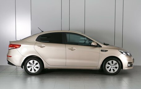 KIA Rio III рестайлинг, 2015 год, 1 369 000 рублей, 5 фотография