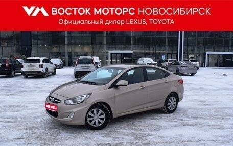 Hyundai Solaris II рестайлинг, 2011 год, 873 000 рублей, 1 фотография