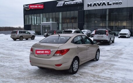 Hyundai Solaris II рестайлинг, 2011 год, 873 000 рублей, 5 фотография