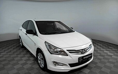 Hyundai Solaris II рестайлинг, 2015 год, 1 099 000 рублей, 3 фотография