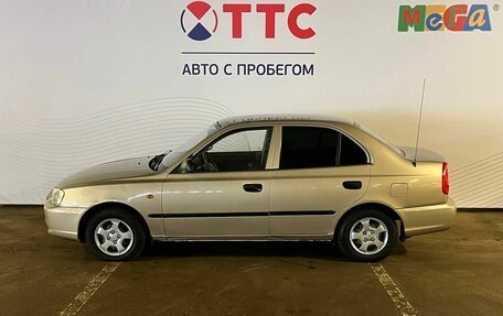 Hyundai Accent II, 2005 год, 425 000 рублей, 10 фотография