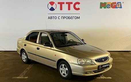 Hyundai Accent II, 2005 год, 425 000 рублей, 3 фотография