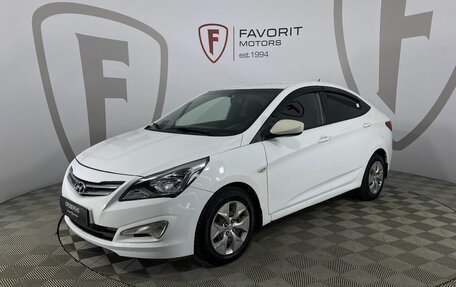 Hyundai Solaris II рестайлинг, 2014 год, 1 000 000 рублей, 1 фотография