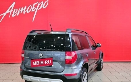 Skoda Yeti I рестайлинг, 2016 год, 1 149 000 рублей, 5 фотография