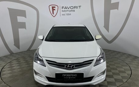 Hyundai Solaris II рестайлинг, 2014 год, 1 000 000 рублей, 2 фотография