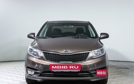 KIA Rio III рестайлинг, 2016 год, 1 178 750 рублей, 2 фотография