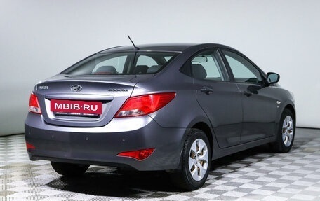 Hyundai Solaris II рестайлинг, 2015 год, 1 339 750 рублей, 5 фотография