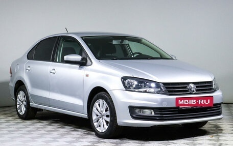 Volkswagen Polo VI (EU Market), 2016 год, 1 033 850 рублей, 3 фотография