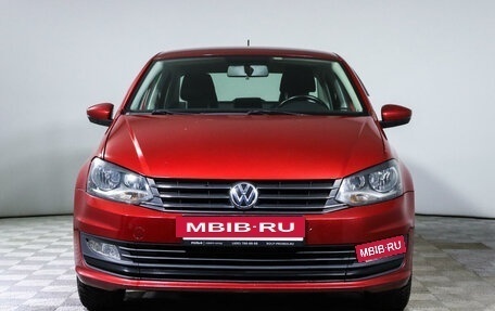 Volkswagen Polo VI (EU Market), 2016 год, 1 334 000 рублей, 2 фотография