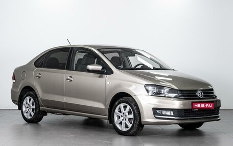 Volkswagen Polo VI (EU Market), 2016 год, 1 269 000 рублей, 1 фотография