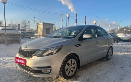 KIA Rio III рестайлинг, 2015 год, 849 000 рублей, 1 фотография