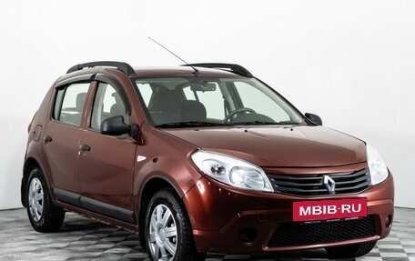 Renault Sandero I, 2011 год, 599 000 рублей, 3 фотография