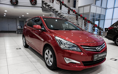 Hyundai Solaris II рестайлинг, 2014 год, 1 050 000 рублей, 3 фотография