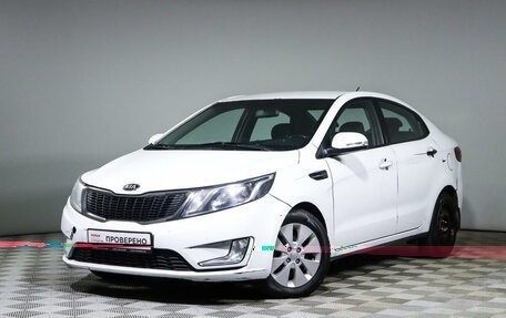 KIA Rio III рестайлинг, 2014 год, 511 750 рублей, 1 фотография