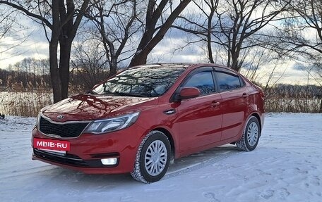 KIA Rio III рестайлинг, 2015 год, 1 220 000 рублей, 26 фотография