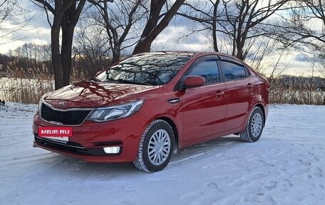 KIA Rio III рестайлинг, 2015 год, 1 220 000 рублей, 25 фотография