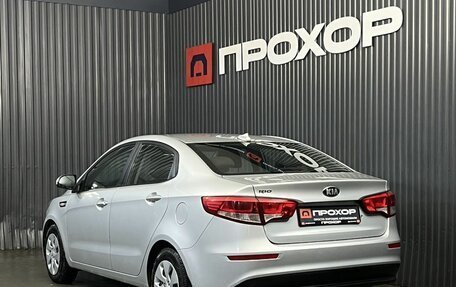 KIA Rio III рестайлинг, 2017 год, 1 197 000 рублей, 30 фотография