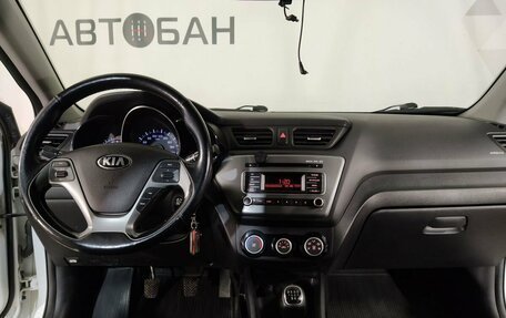 KIA Rio III рестайлинг, 2016 год, 1 029 000 рублей, 10 фотография