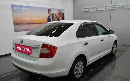 Skoda Rapid I, 2015 год, 890 000 рублей, 9 фотография