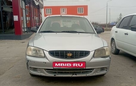 Hyundai Accent II, 2007 год, 285 000 рублей, 1 фотография