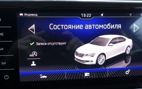 Skoda Superb III рестайлинг, 2017 год, 2 250 000 рублей, 28 фотография