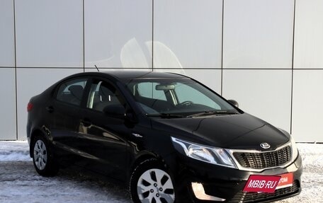 KIA Rio III рестайлинг, 2013 год, 990 000 рублей, 6 фотография