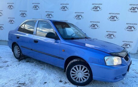 Hyundai Accent II, 2004 год, 335 000 рублей, 1 фотография