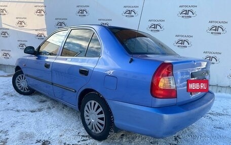 Hyundai Accent II, 2004 год, 335 000 рублей, 3 фотография