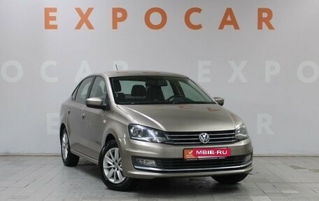 Volkswagen Polo VI (EU Market), 2017 год, 1 210 000 рублей, 3 фотография