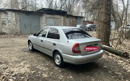 Hyundai Accent II, 2004 год, 490 000 рублей, 10 фотография