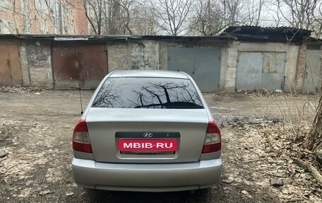 Hyundai Accent II, 2004 год, 490 000 рублей, 9 фотография